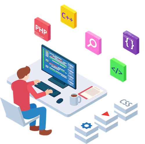 coding illustration image